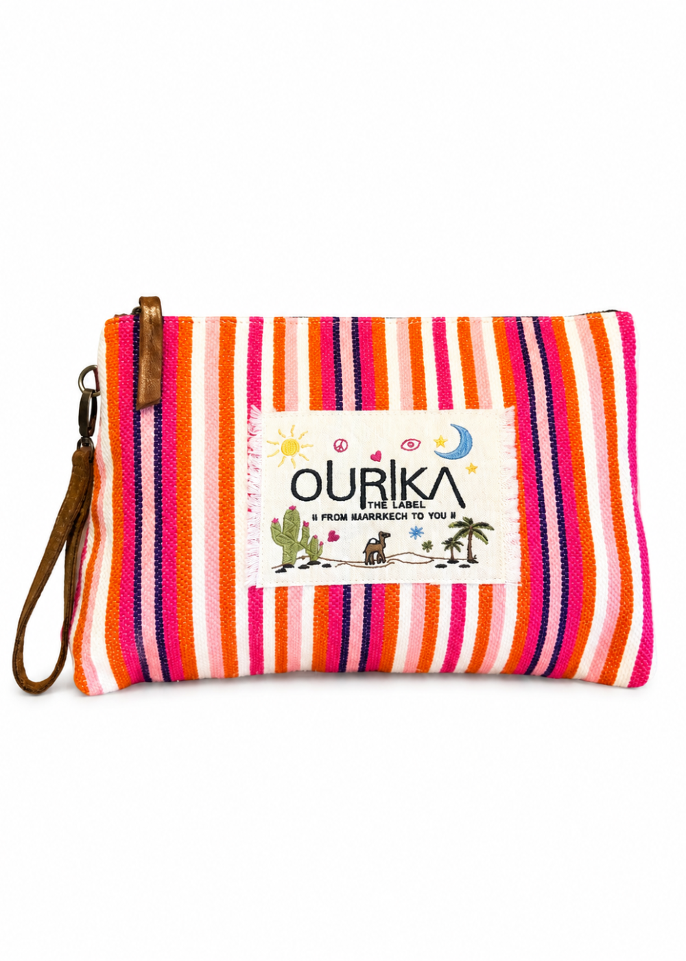Oversized Haik clutch – Candy