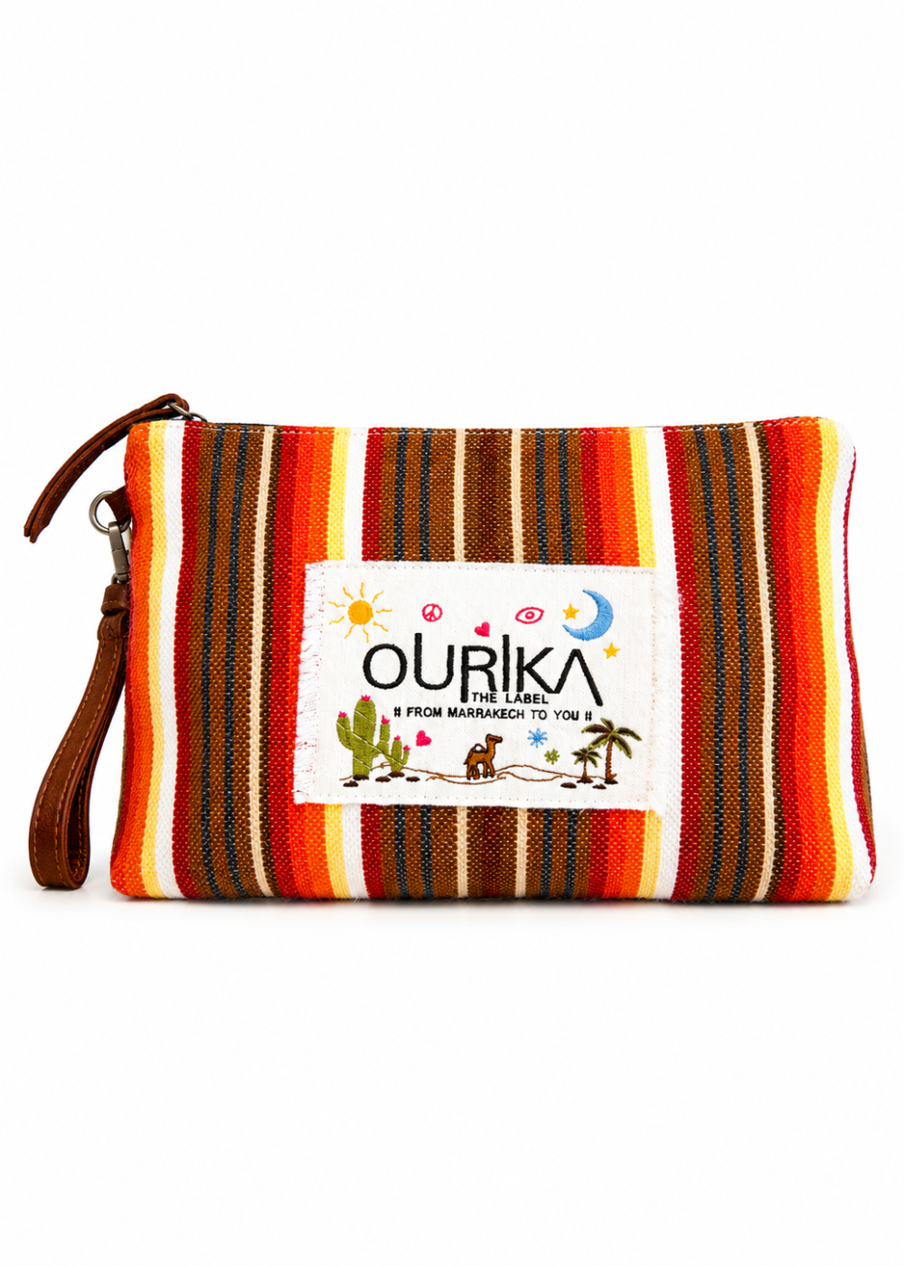 Oversized Haik clutch – Sunset