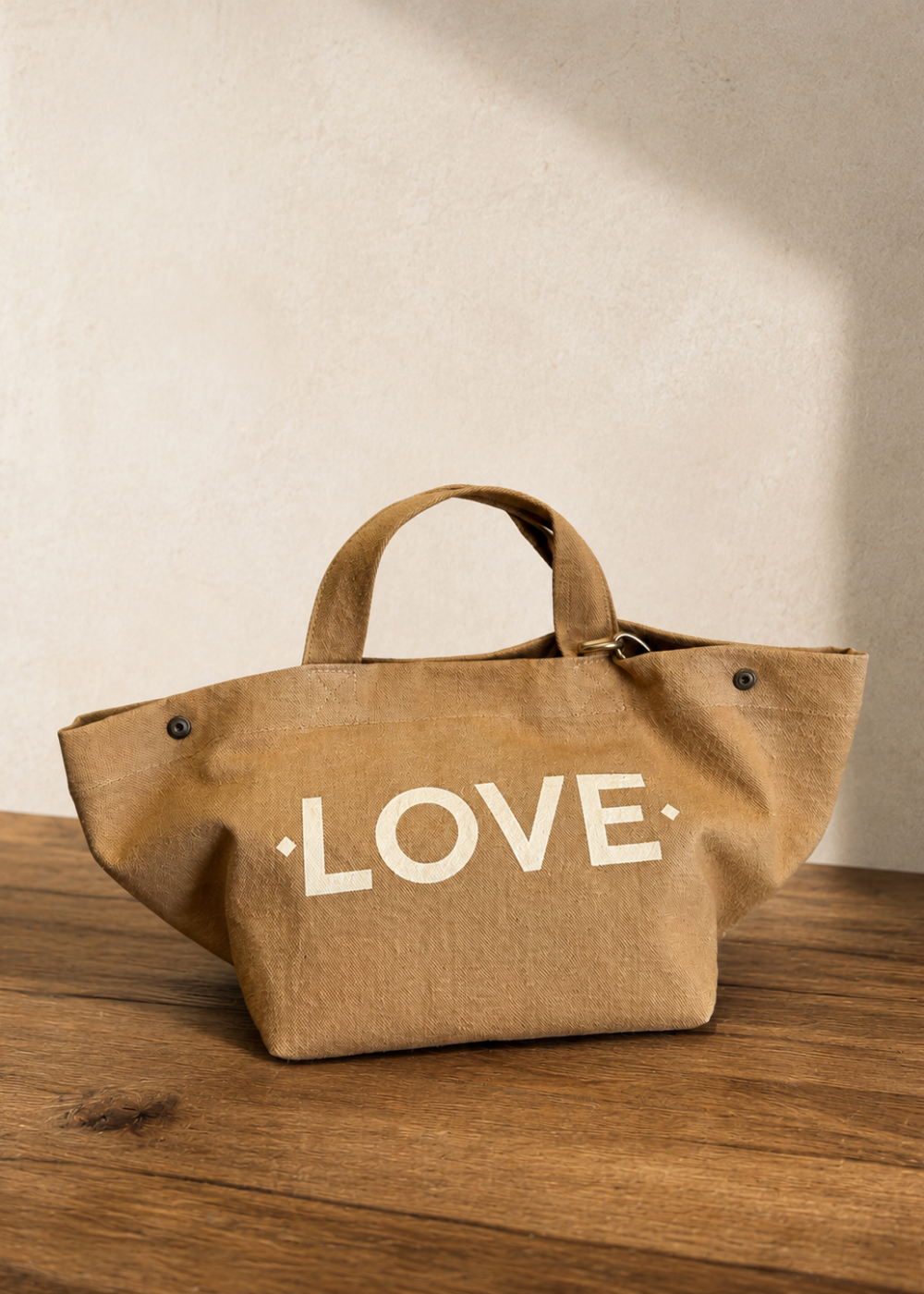 The mini Marrakchi shopping bag – Beige – Love