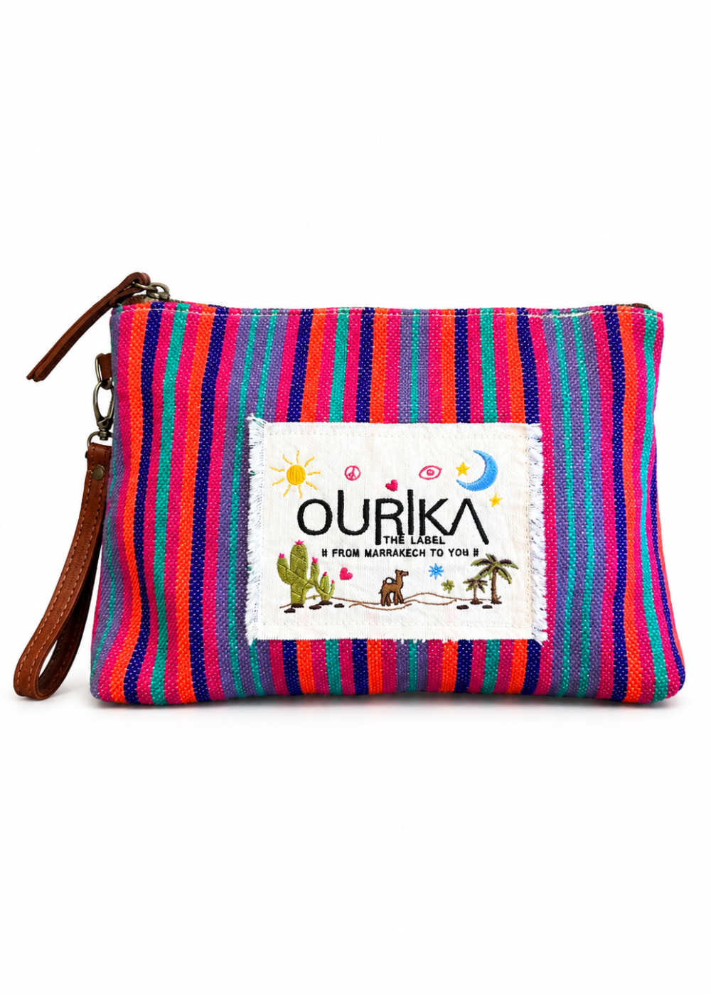 Oversized Haik clutch – Purple
